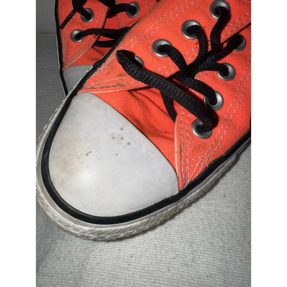 Converse All-Star low top bright orange women’s 8